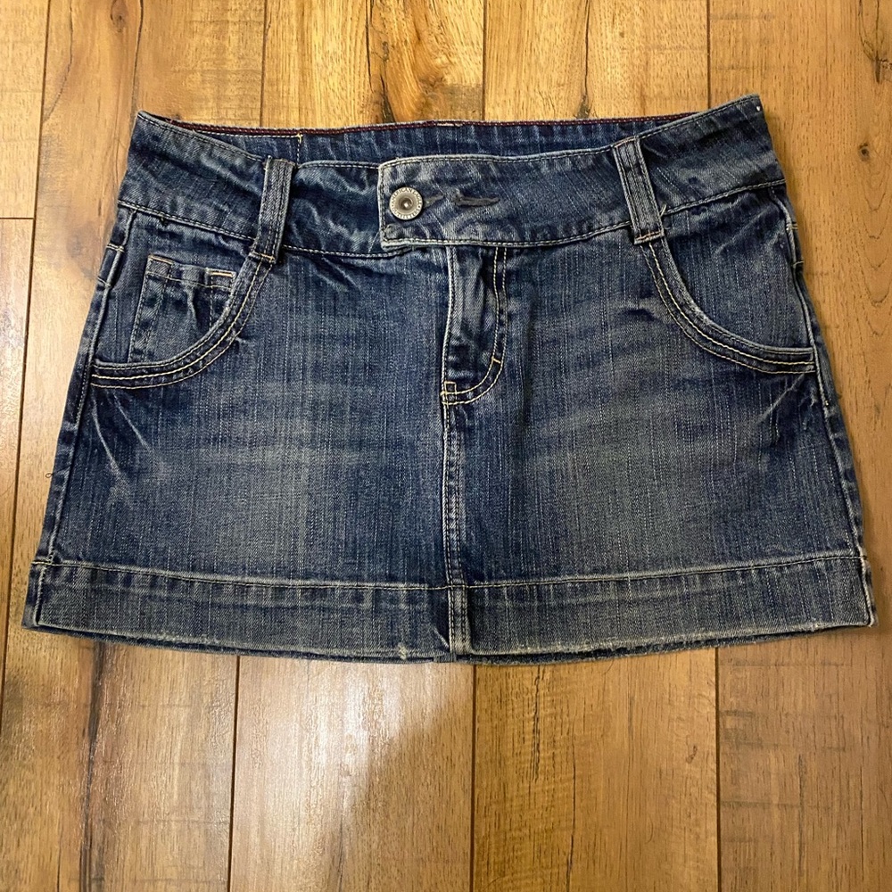 Denim Miniskirt